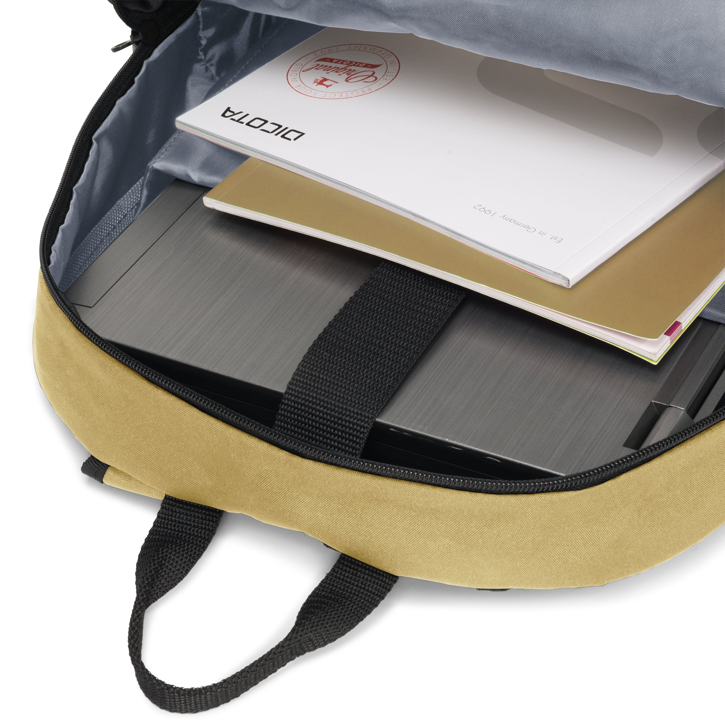EAN 7640186417310 - BASE XX D31966 maletines para portátil 39,6 cm (15.6") Mochila Marrón, Color camel imagen 5