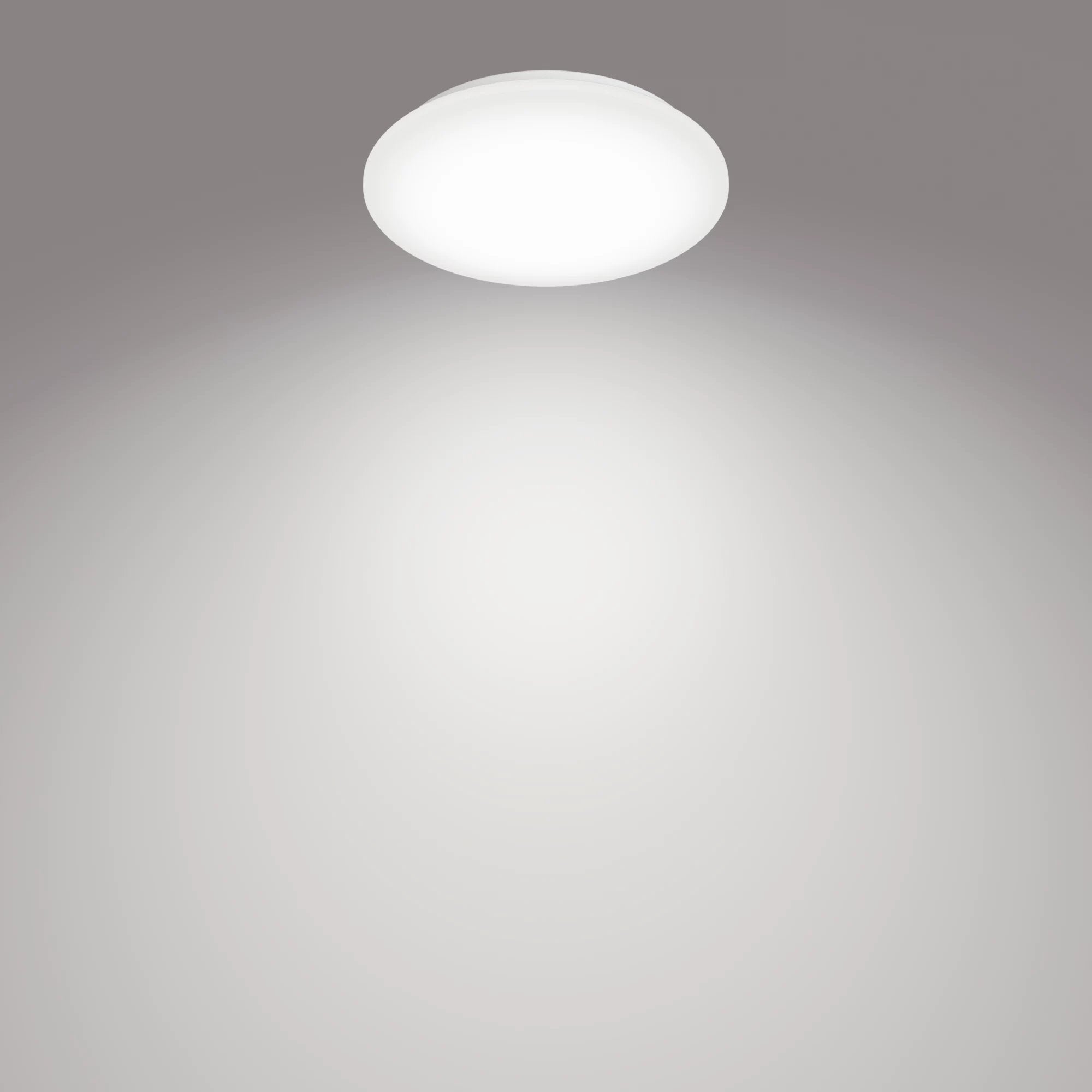 Plafon Interior De Led 10w 1100lm 4000k Luz Dia Mod. Moire Ø25x6,8cm Philips