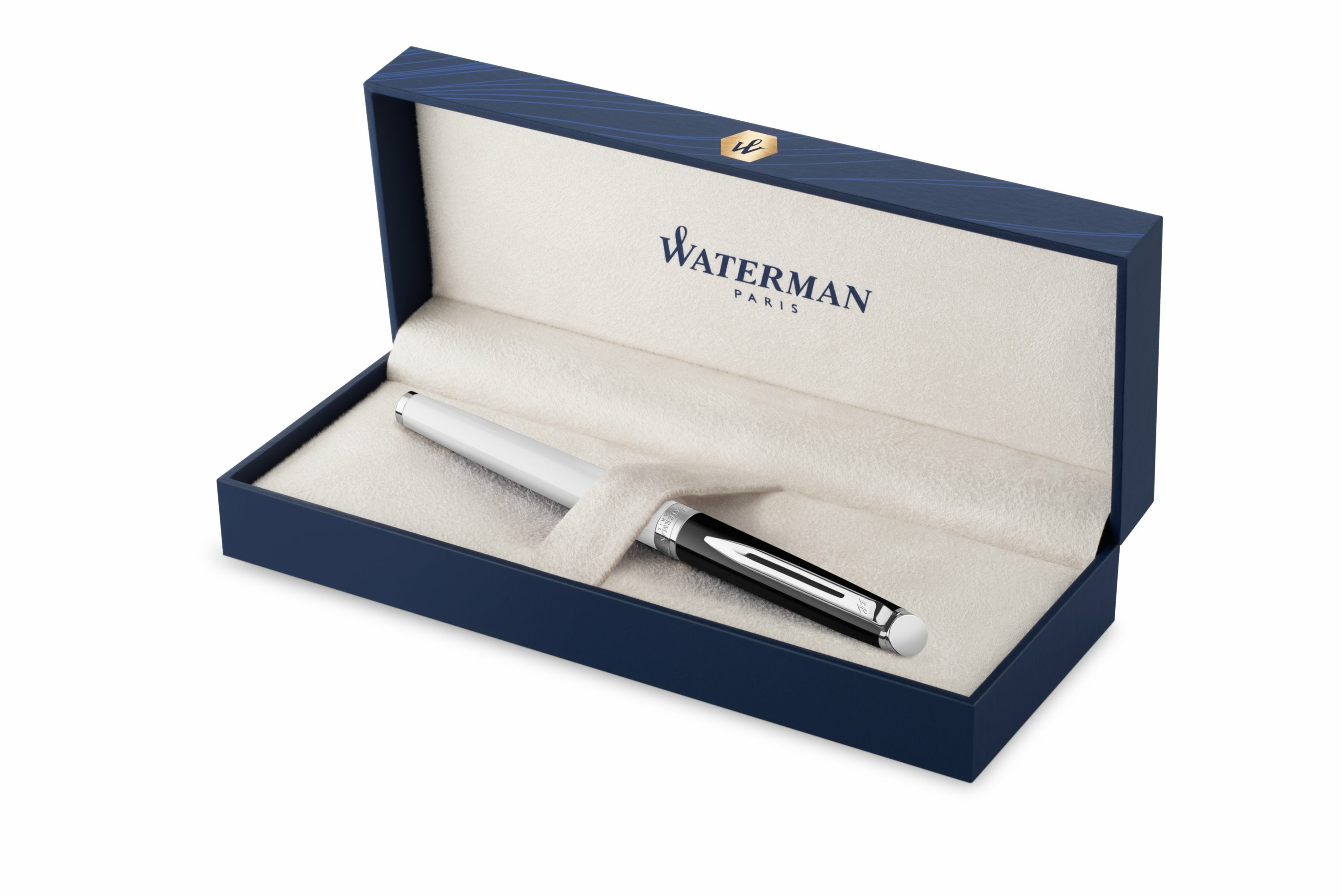 Waterman 2202843 Pluma Estilográfica Negro, Blanco 1 Pieza(S)