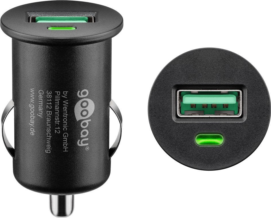 Goobay Cargador Rápido De Coche Usb  45162