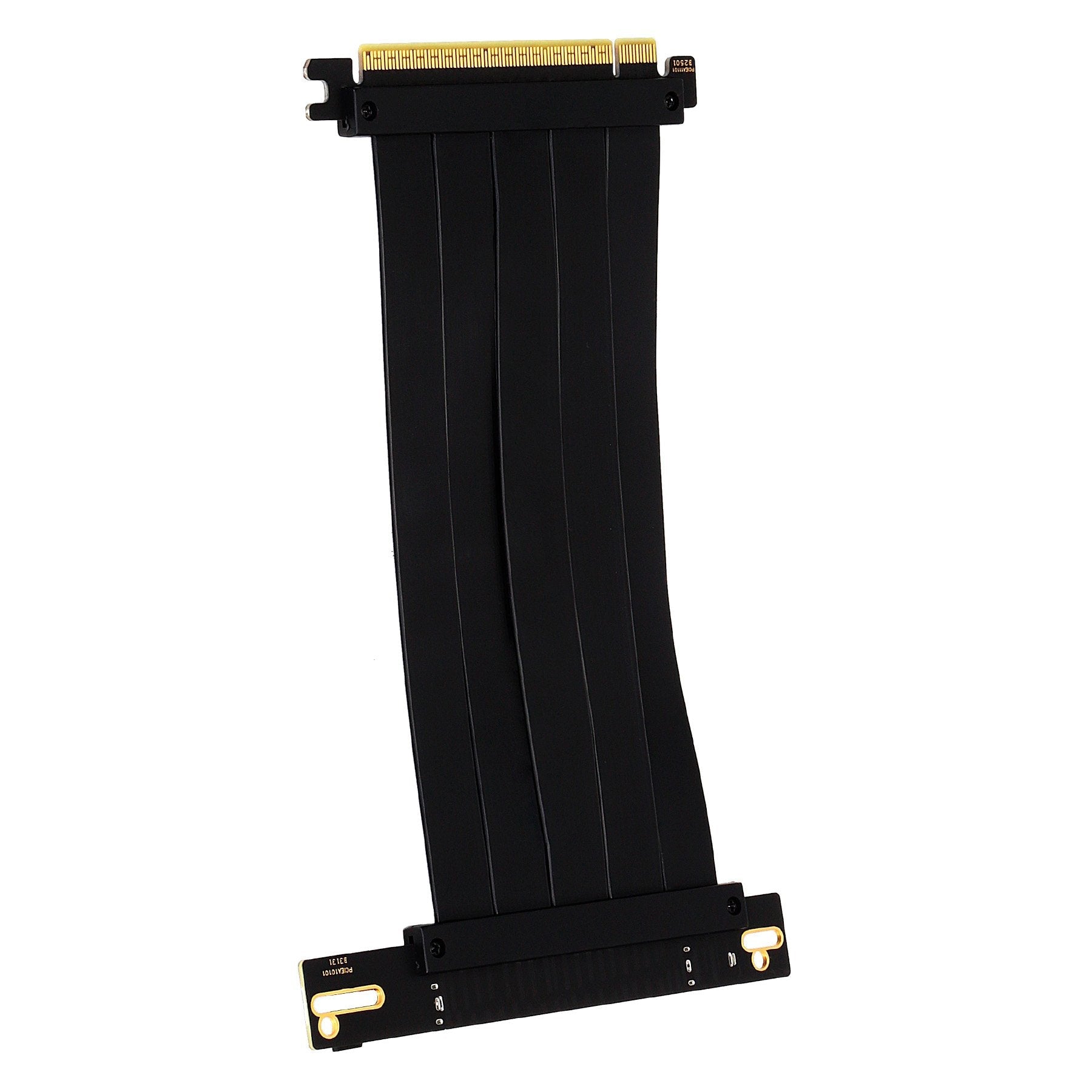 Aisens Cable De Extension Riser Pcie 4.0 X16 Flexible - Blindaje Emi - Longitud 17cm - Negro