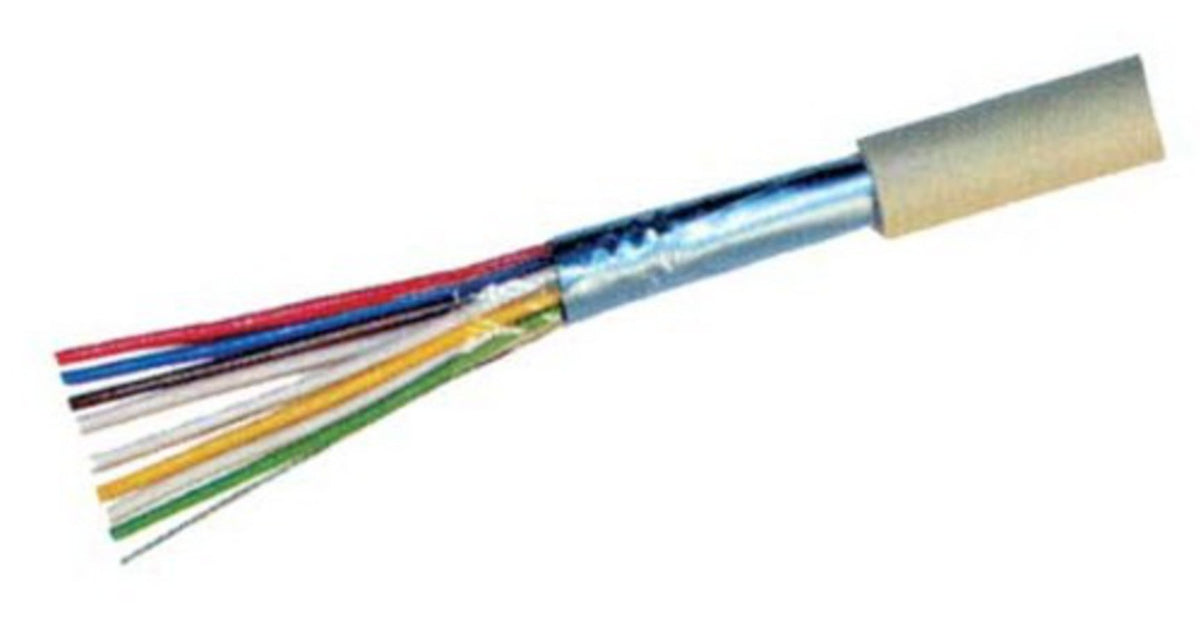 S-Impuls Cable Telefónico 4x2x0,6mm² J-Y(St)Y Redondo 25m