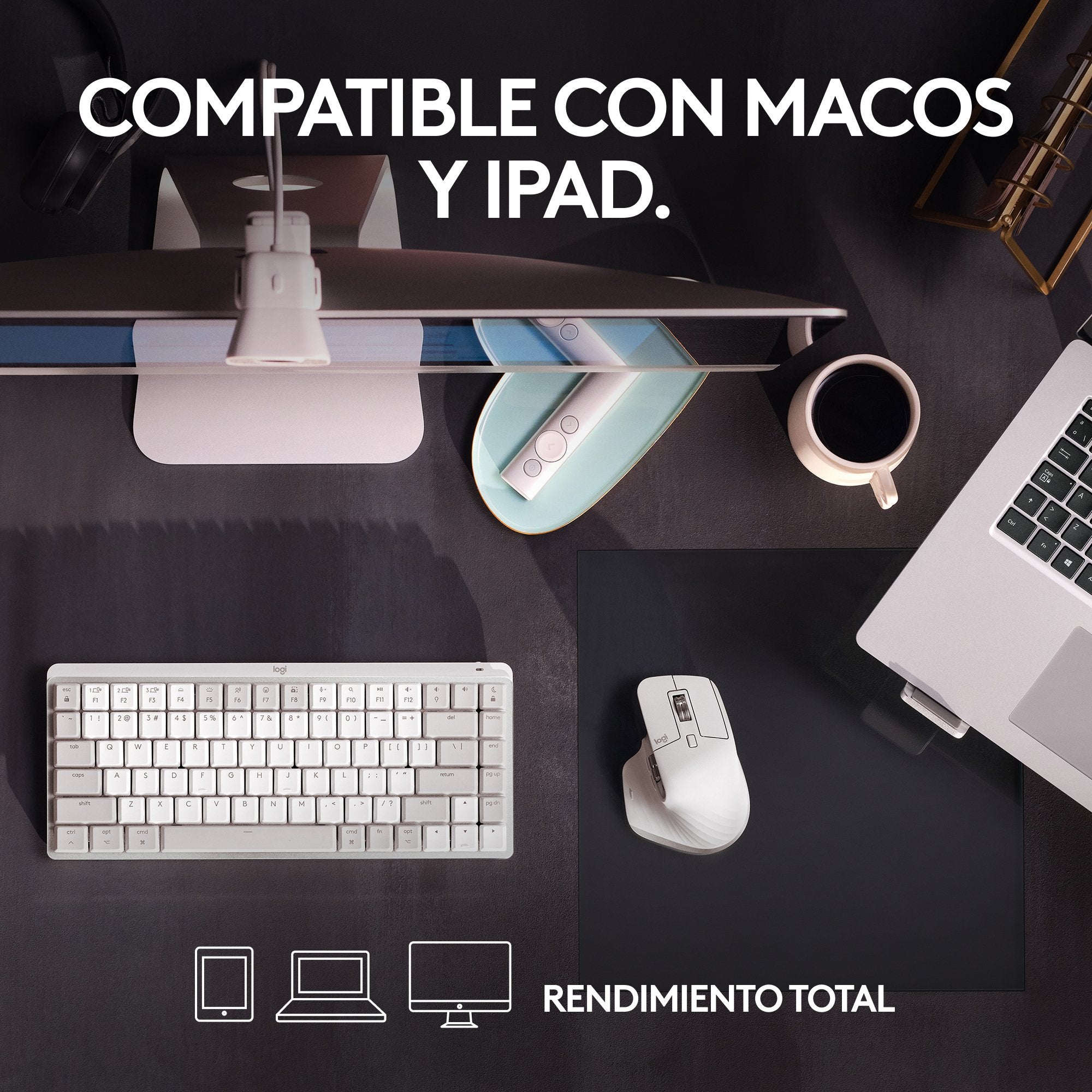 Raton Logitech Mx Mamer 3s Para Mac, 910-006572