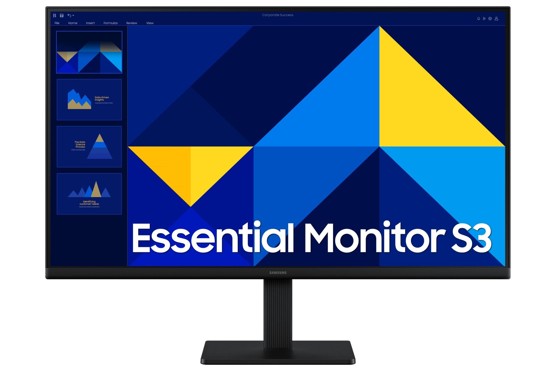 Monitor  Samsung Essential S3 Ls27d300gauxen 27"  Ips  Full Hd  100hz