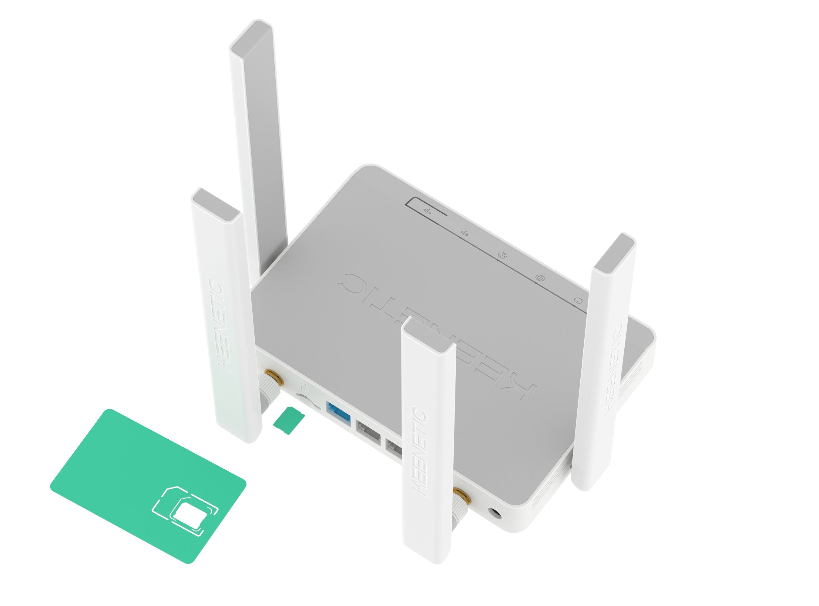 Keenetic Explorer 4g (Kn-4910) Perp Modem/Router 4g 4 Porte 100mbps