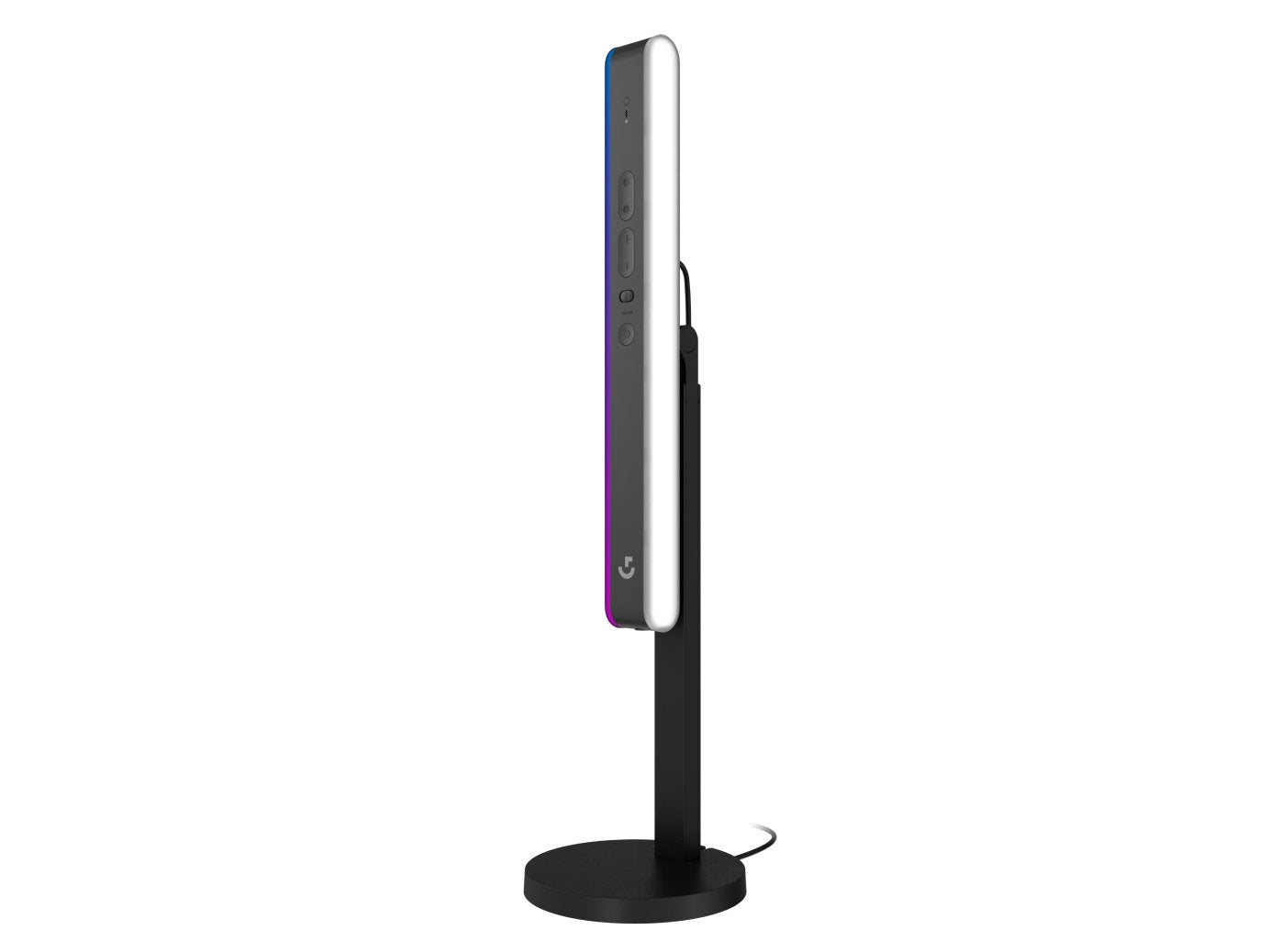 Logitech G Litra Beam Lx, Luz Led Principal Premium Para Streaming, Rgb De Doble Cara Con Truesoft, Para Streaming, Difusión, Lightsync, Bluetooth, Usb, Pc/Mac  Grafito