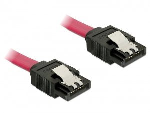EAN 4043619826742 - DeLOCK 82674 cable de SATA 0,1 m Rojo imagen 1