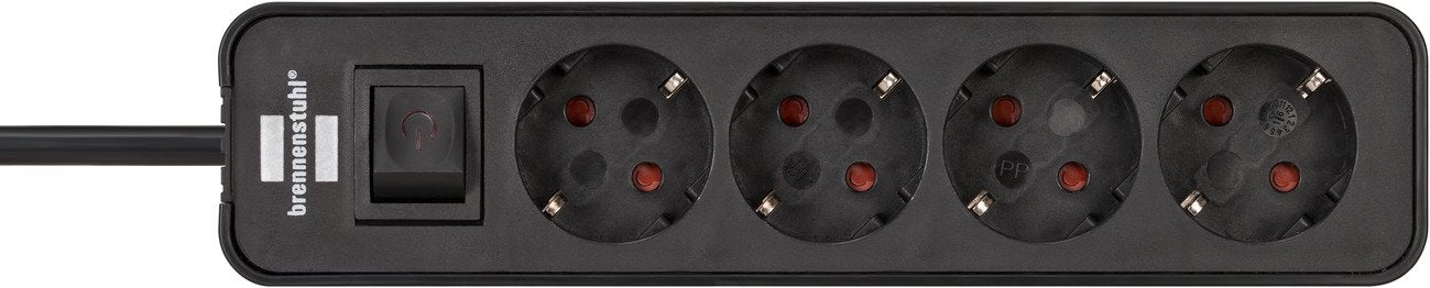 EAN 4007123647873 - Brennenstuhl 1153240000 base múltiple 1,5 m 5 salidas AC Interior Negro imagen 2