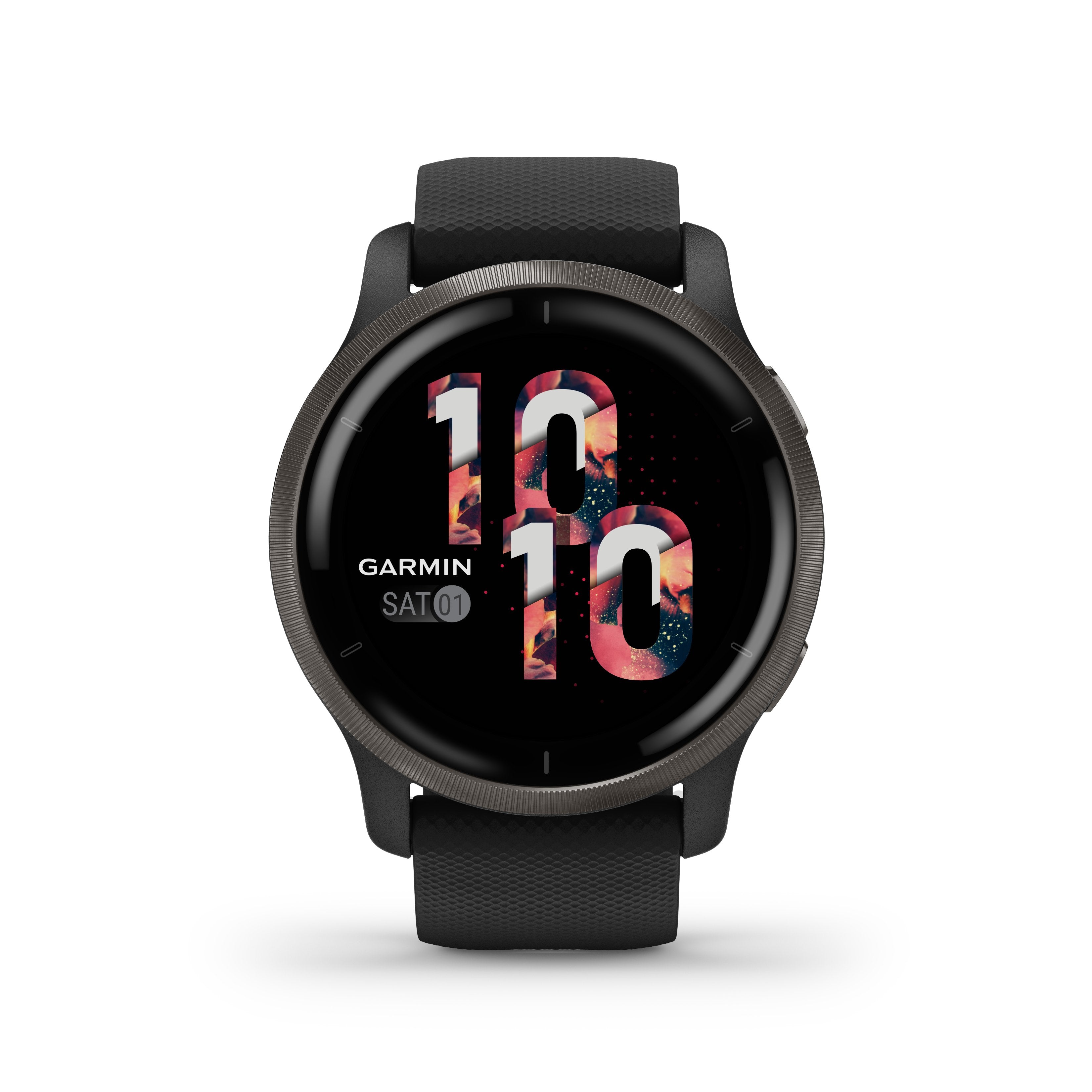 Garmin Venu 2 Negro/Pizarra Smartwatch Multideporte Wifi Gps Integrado Frecuencia Actividad Sueño 45 Mm