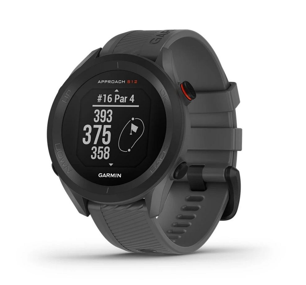 Smartwatch Para Golf Garmin Approach S12 Edición 2022 Gps Gris Pizarra