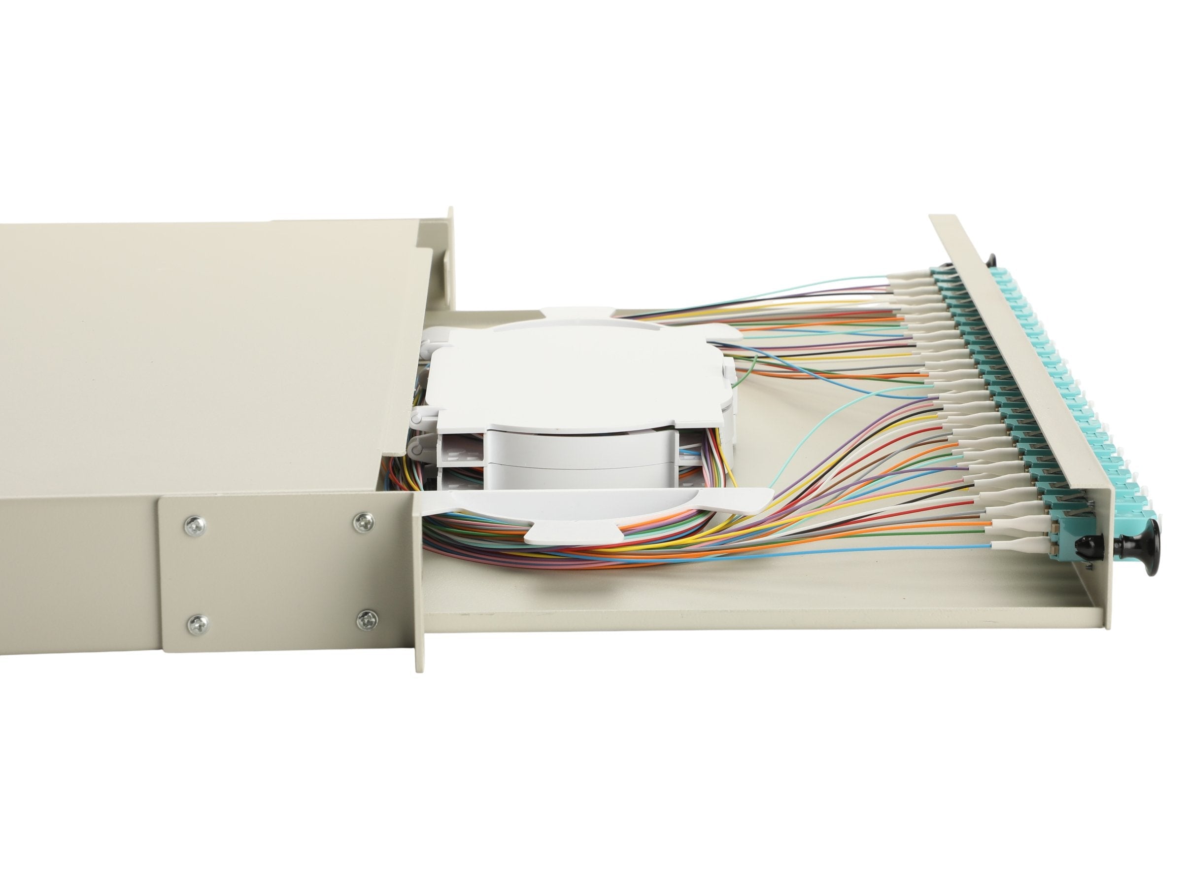 Equip Lwl-Spleisskamen 24-Port Lc-Duplex Om3 1u Komplett Gr