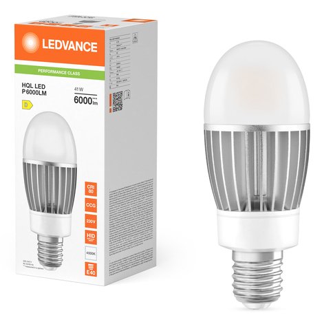 Osram Hql Led Alu Performance Lámpara Led Blanco Frío 4000 K 41 W E40 D