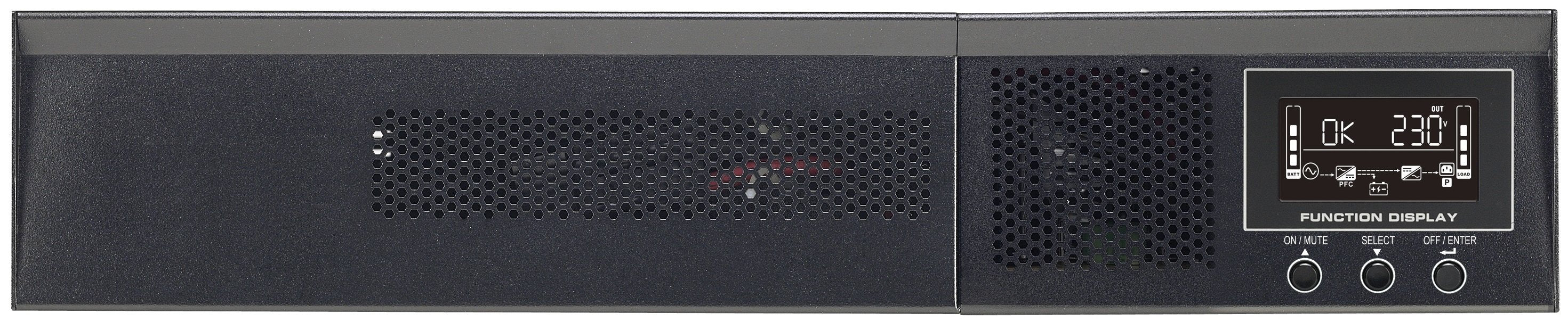 EAN 4260074979978 - PowerWalker VFI 2000 RMG PF1 sistema de alimentación ininterrumpida (UPS) Doble conversión (en línea) 2 k imagen 2