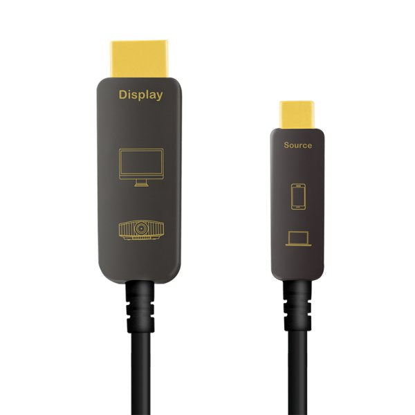 EAN 4052792063226 - LogiLink CUF0101 adaptador de cable de vídeo 15 m USB Tipo C HDMI tipo A (Estándar) Negro imagen 4