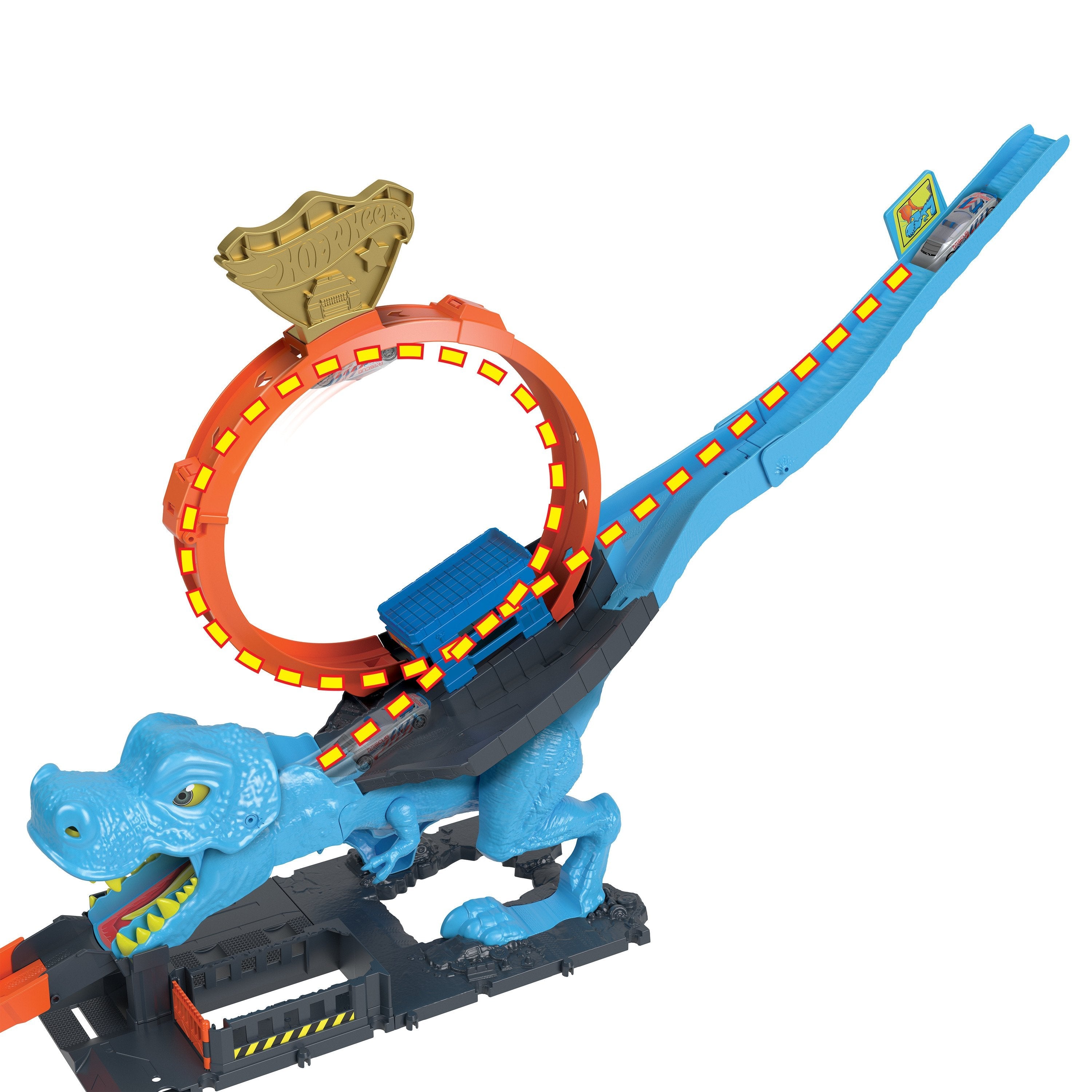 Pista Mordida De T-Rex Hot Wheels