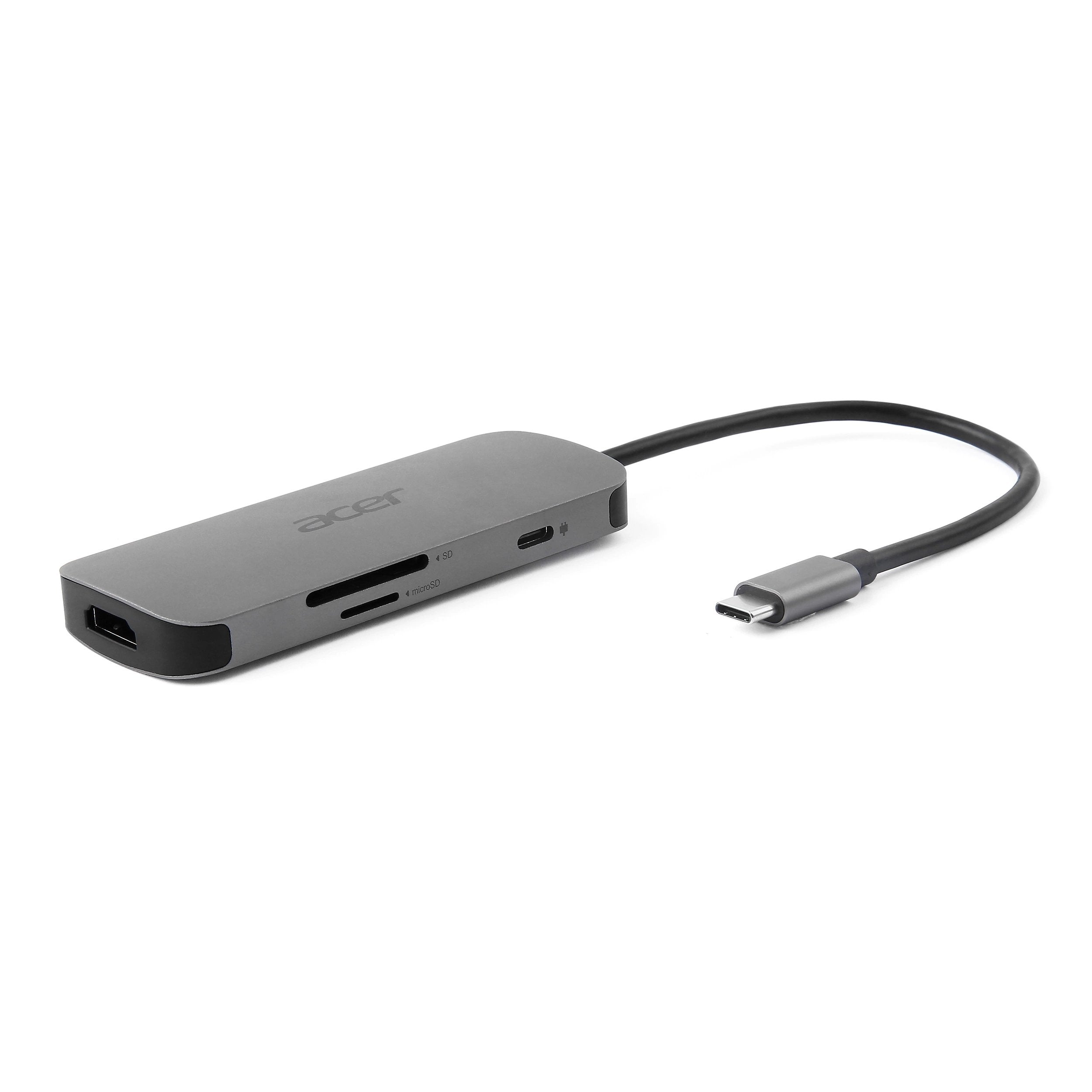 EAN 4712842946571 - Acer 7in1 Type C Dongle Alámbrico USB 3.2 Gen 1 (3.1 Gen 1) Type-C Plata imagen 4