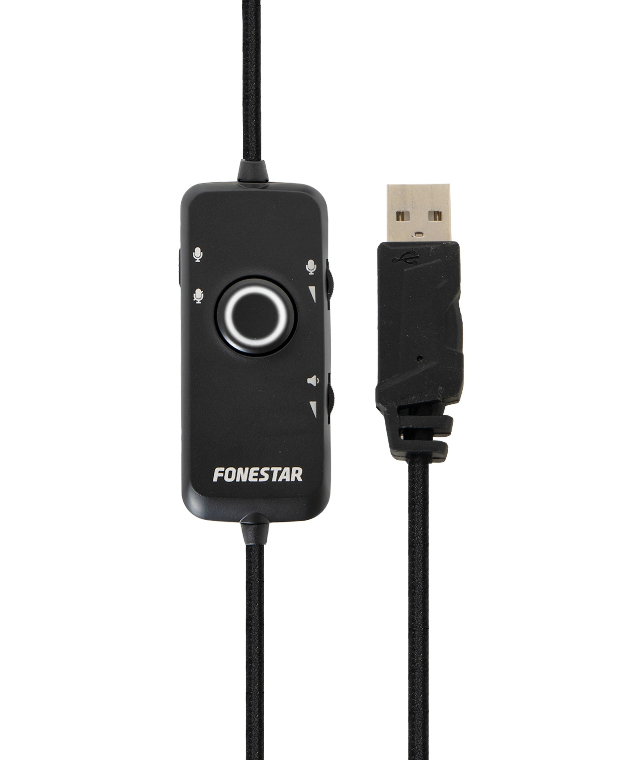 EAN 8422521003216 - Fonestar WIN-U auricular y casco Auriculares Alámbrico Diadema Juego Negro imagen 3