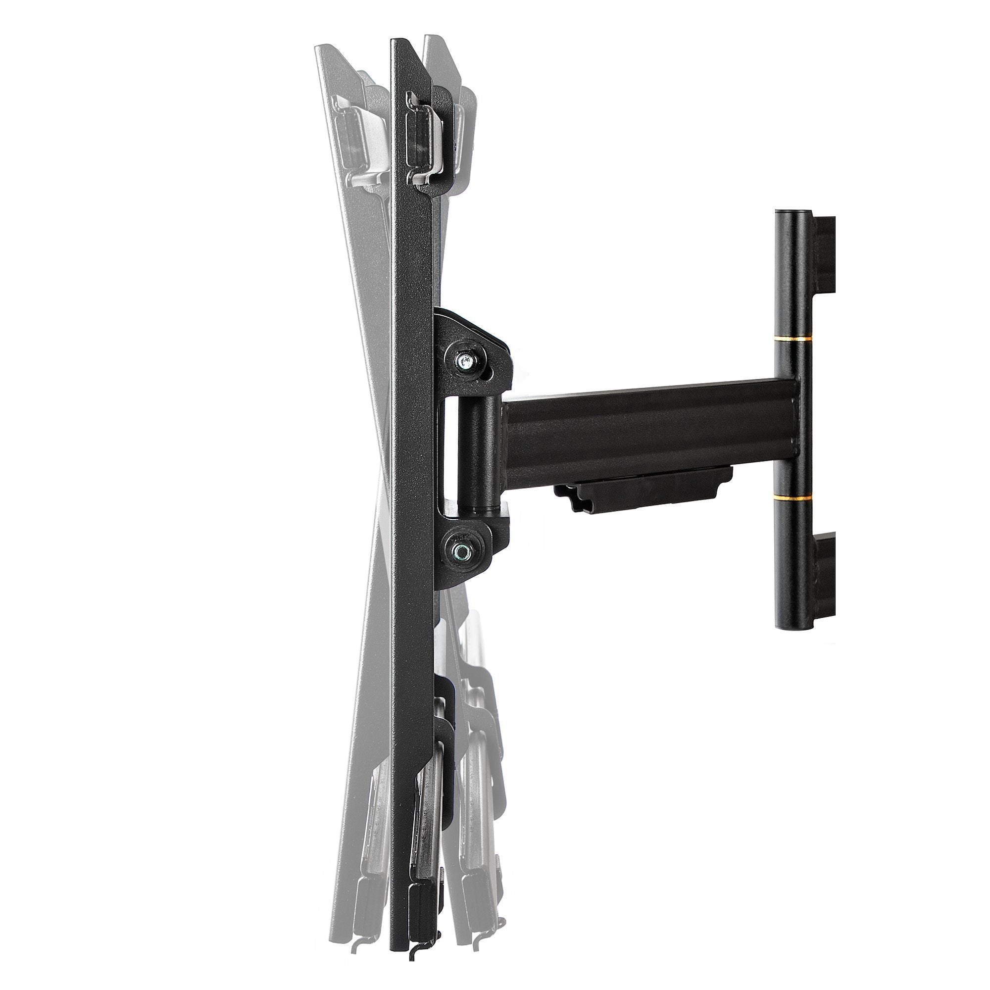 Startech.Com Soporte De Pared Movimiento Total Tv - Con Brazo Articulado, 50 Kg, 94 Cm (37"), 2,03 M (80"), 200 X 100 Mm, 600 X 400 Mm, Negro