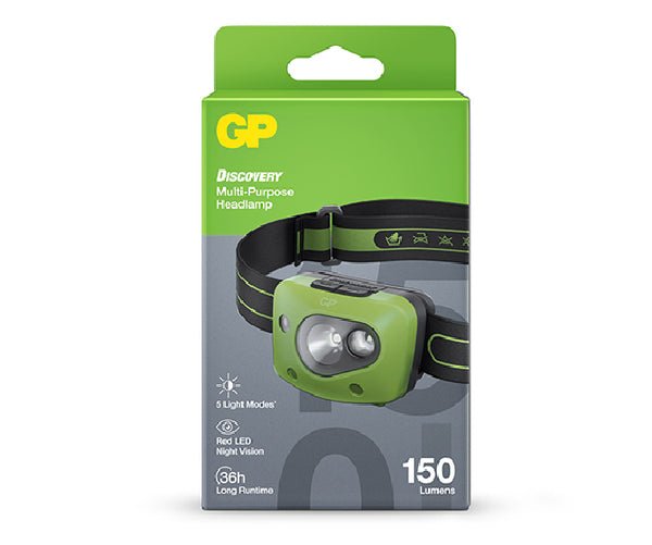 EAN 4891199211027 - GP Lighting CH43 Verde Linterna con cinta para cabeza LED imagen 5