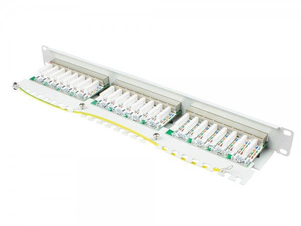 Good Connections Patchpanel 19"Cat. 6 24-P. 1 He Lichtgrau
