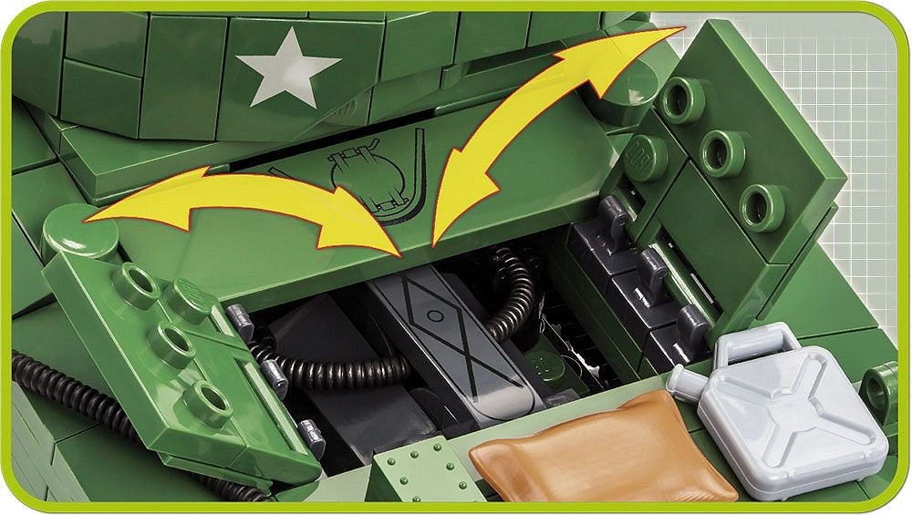 EAN 5902251025502 - COBI Sherman M4A3E2 Jumbo imagen 11