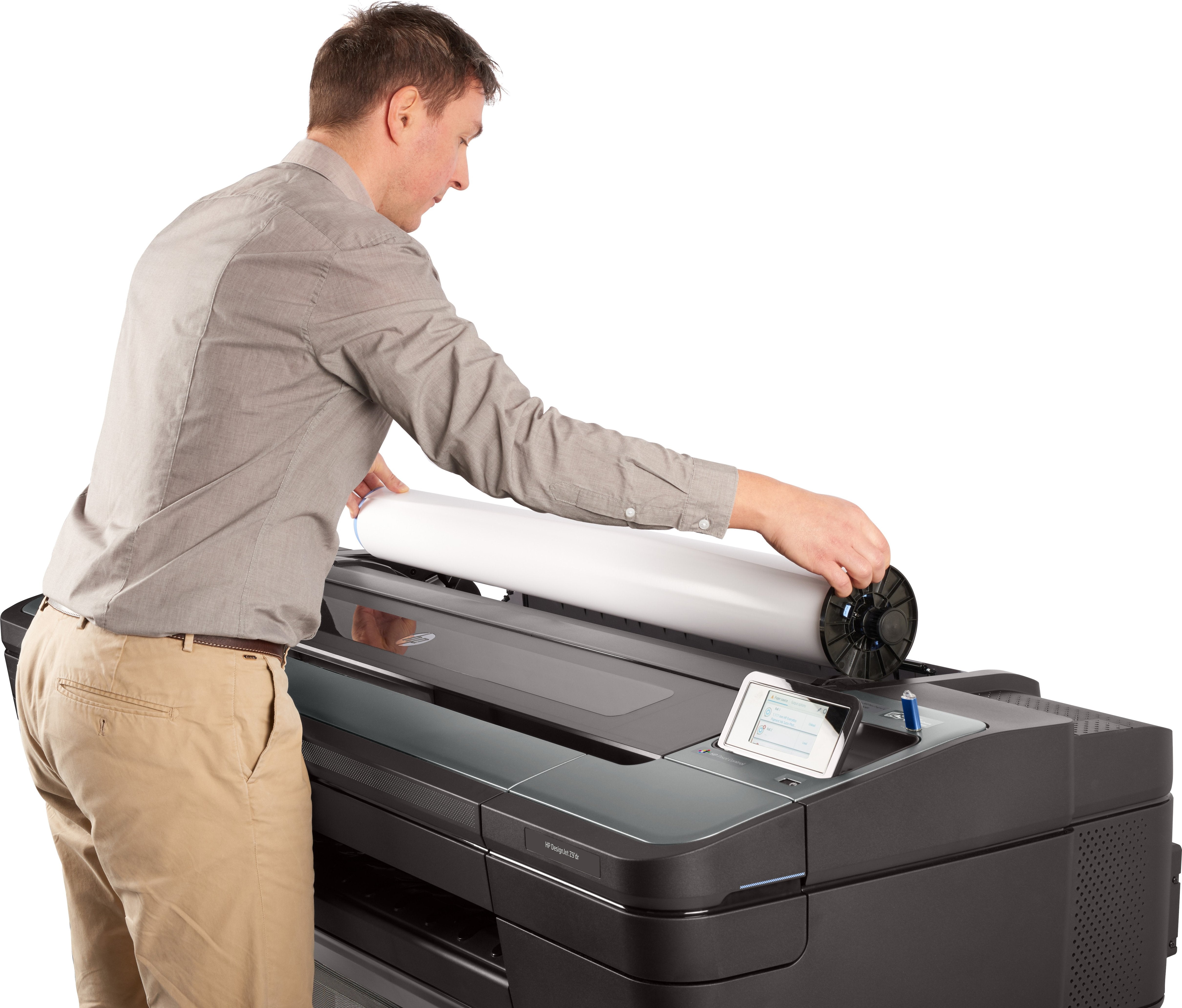 EAN 0192018667655 - HP Designjet Z9+ 24-in PostScript Printer impresora de gran formato Inyección de tinta Color 2400 x 1200  imagen 3