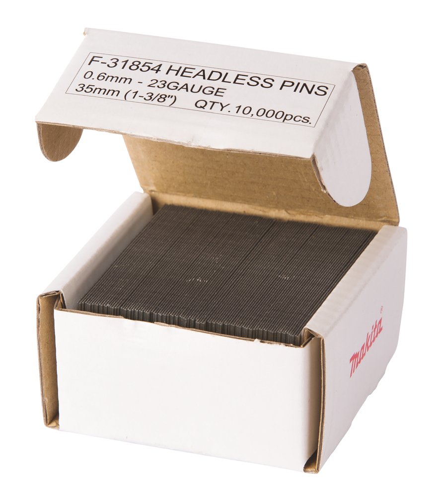 Makita F-31854 Clavos De 0,6 X 35 Mm, 10.000 Piezas F-31854