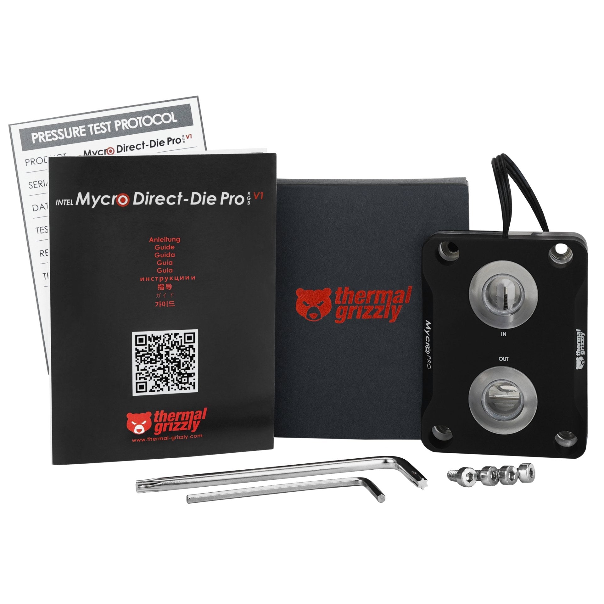 Disipador Térmico Intel Mycro Direct-Die Pro Rgb, Negro/Transparente Tg-My-Dd-P-Rgb-I-V1