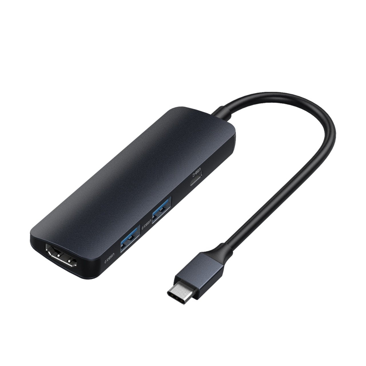 Leopard Type-C To Hdmi Usb3.0*2+Pd 4 In 1 Hub