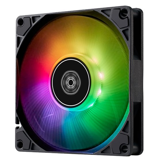 Ventilador Silverstone Air Slimmer 90 Argb (Negro) Sst-As90b-Argb