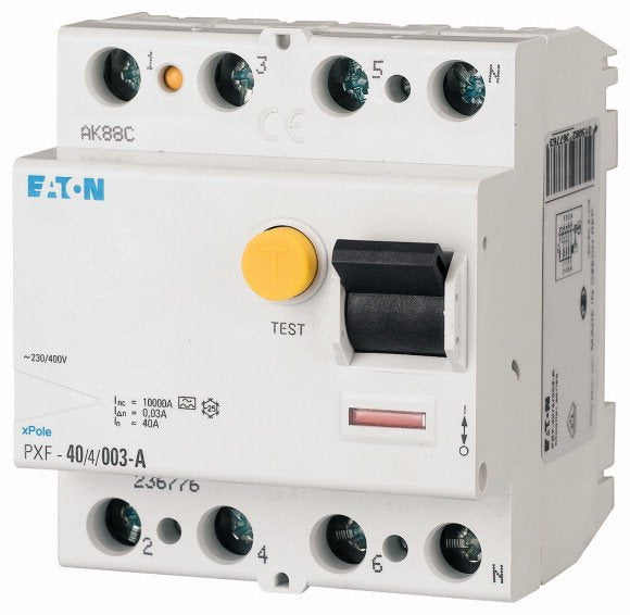 Eaton Pxf-40 4 03-A Fi-Schalter 236778 40a 4p 300ma Typ A 236778