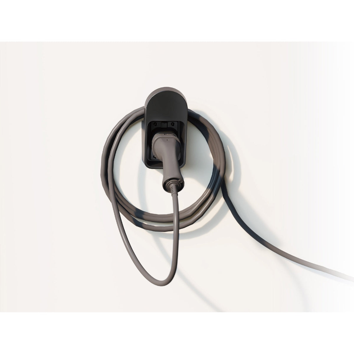 Inline® Universal Ev Charging Cable Holder, Black
