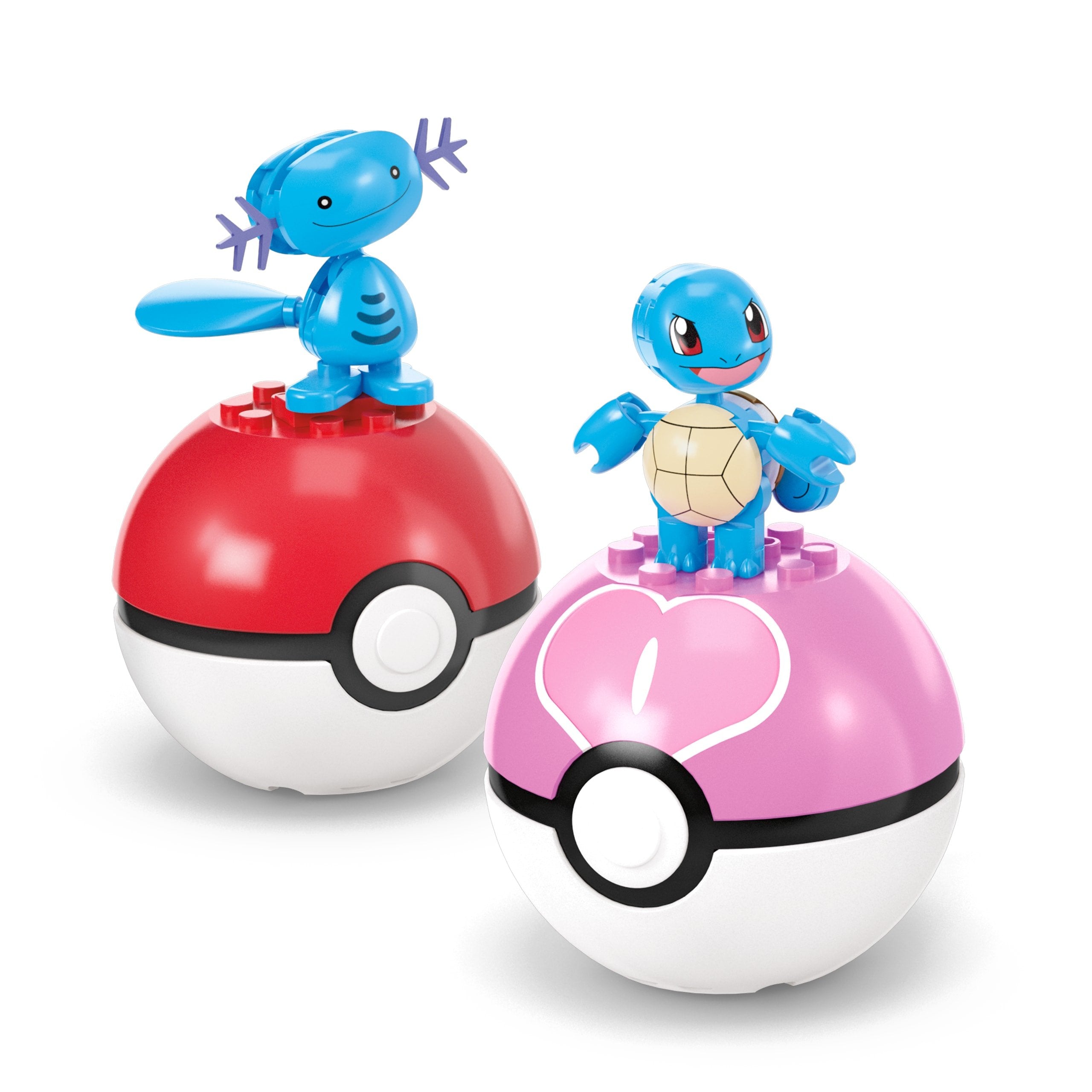 Mattel Mega Pokémon 4 Sets De Pokémon Tipo Agua, Juguetes De Diseño Jct42