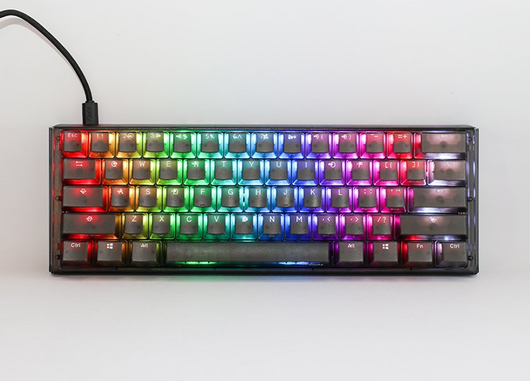 Ducky One 3 Auranegromini Gaming Teclado, Rgb Led - Mx-Rojo