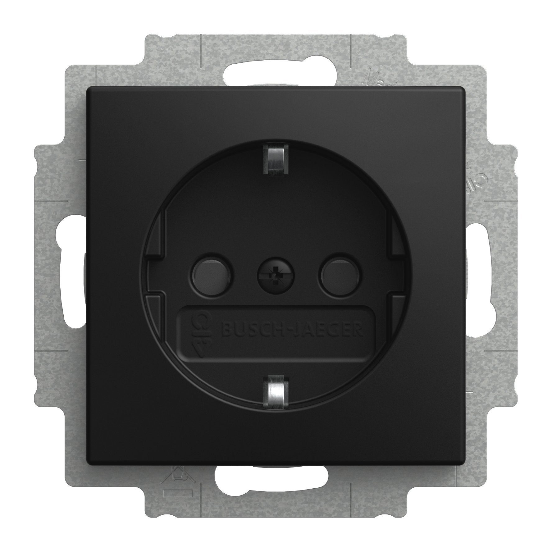 EAN 4011395360521 - Busch-Jaeger 2CKA002013A5535 placa de pared y cubierta de interruptor Negro imagen 1