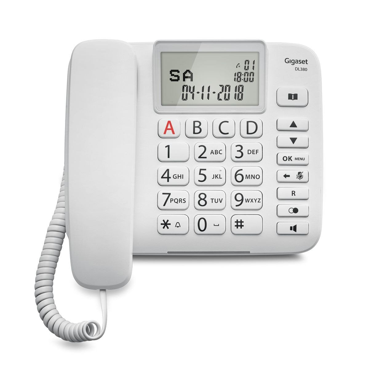 Gigaset Landline Dl380 White (S30350-S217-K102)