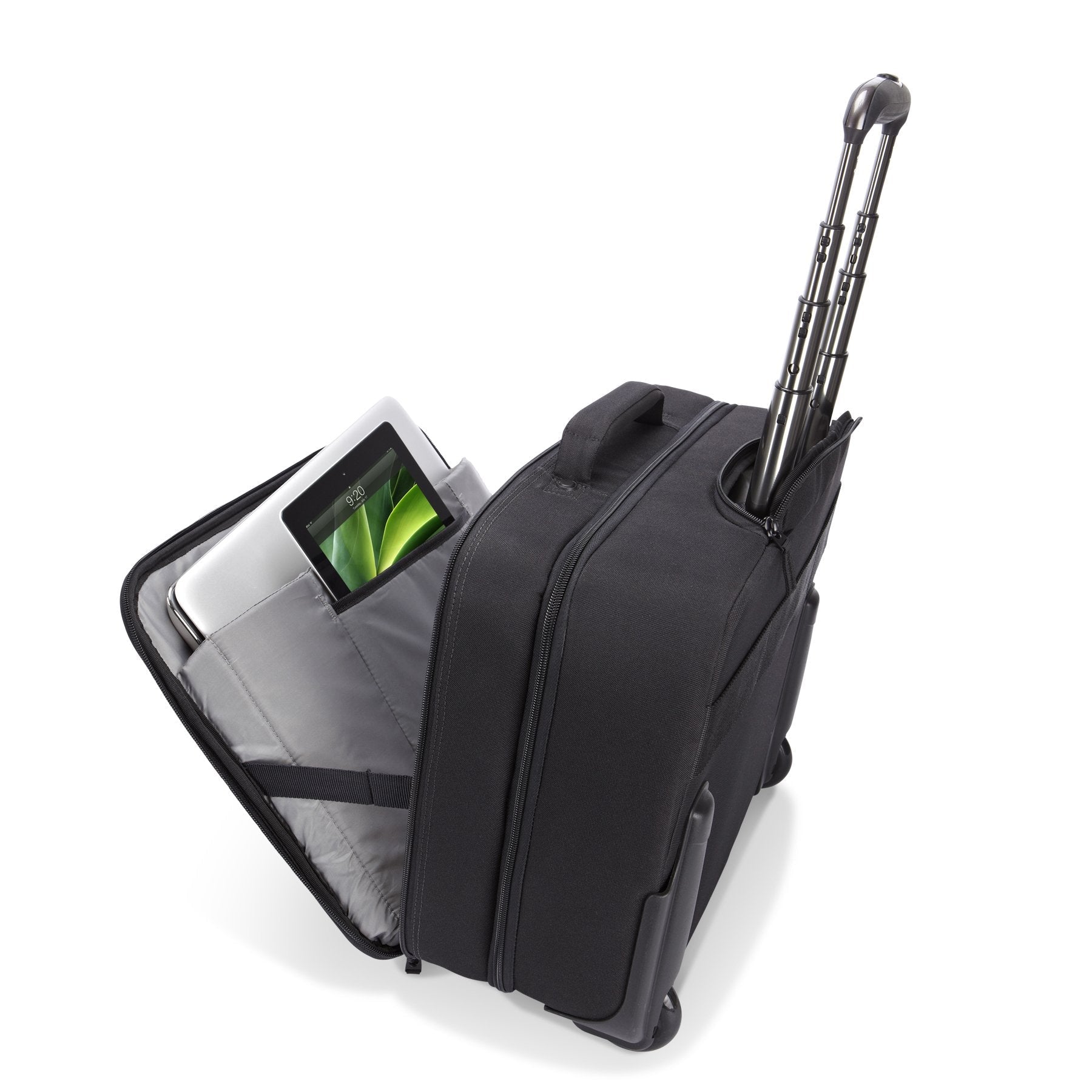 Case Logic Advantage Anr-317 Black Maletines Para Portátil 43,9 Cm (17.3") Maletín Con Ruedas Negro