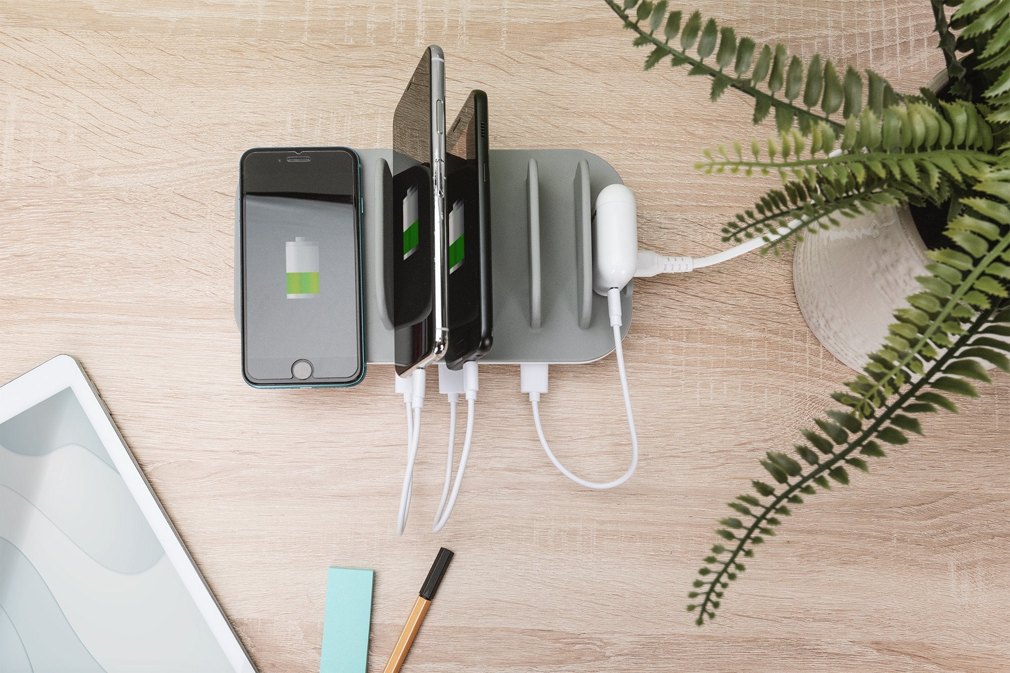 Digitus Estación De Carga Usb De 6 Puestos De Carga, 58w