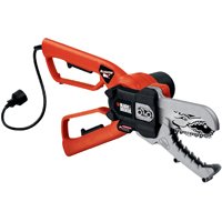 Tijeras Black+Decker Gk1000 Podadoras Eléctricas, Serrucho Podador Naranja/Negro, Negro, Naranja, 100 Mm