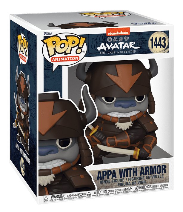 Funko Pop Super Avatar The Last Airbender Appa Con Armadura 72105