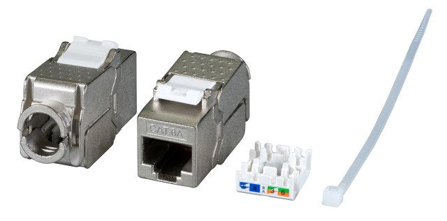 Efb Keymone Cat6a Rj45 10ge Slim, Metálico, Sin Herramientas