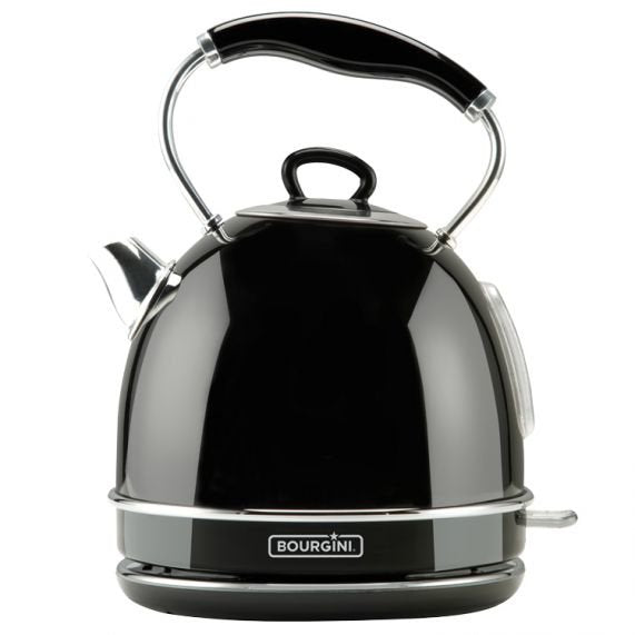 Hervidor De Agua Bourgini Nostalgic Water Kettle Del Negro 1.7l