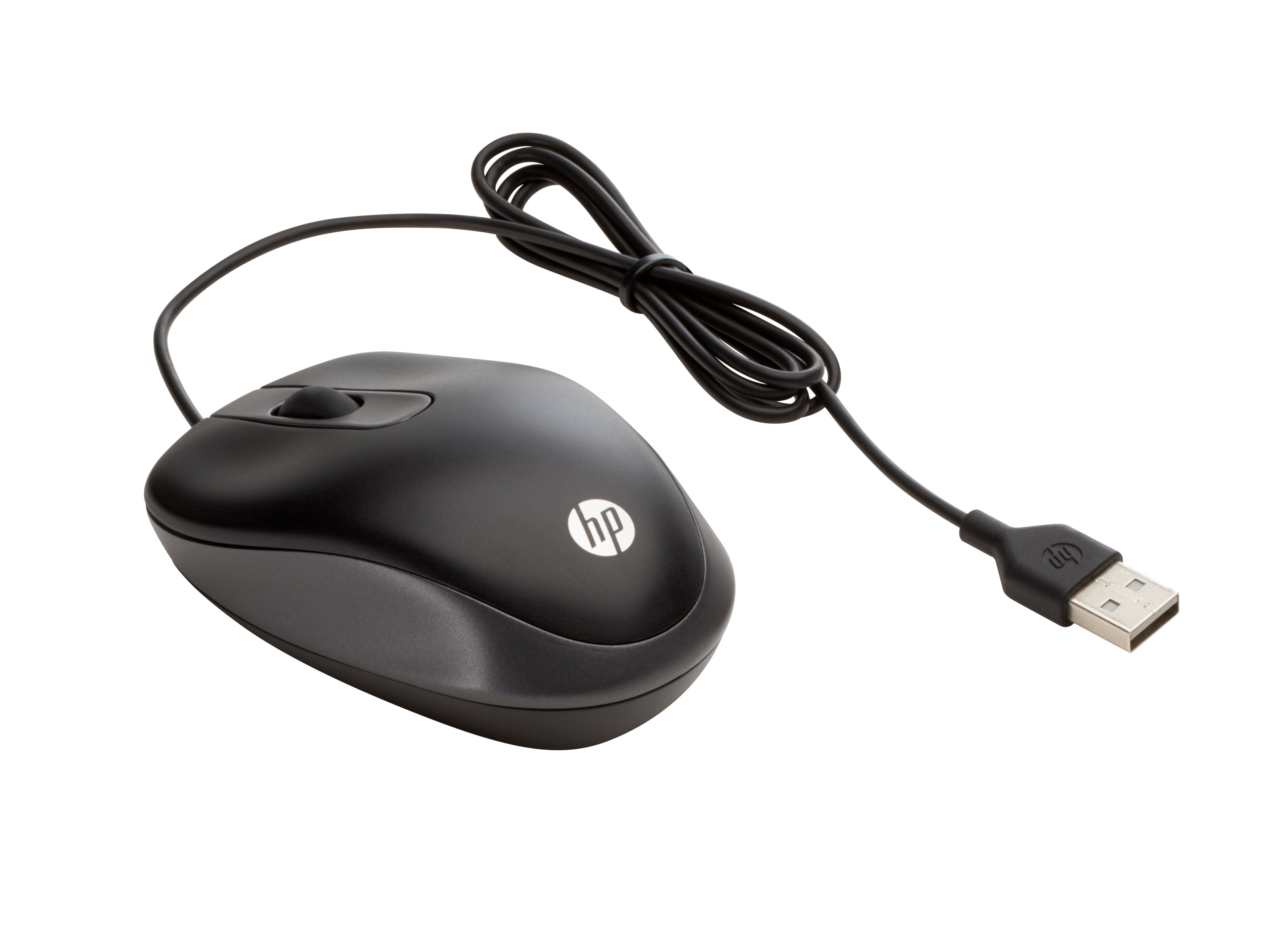 Hp Raton Optico Usb Ambidextro Usb 1000 Dpi Negro G1k28aa