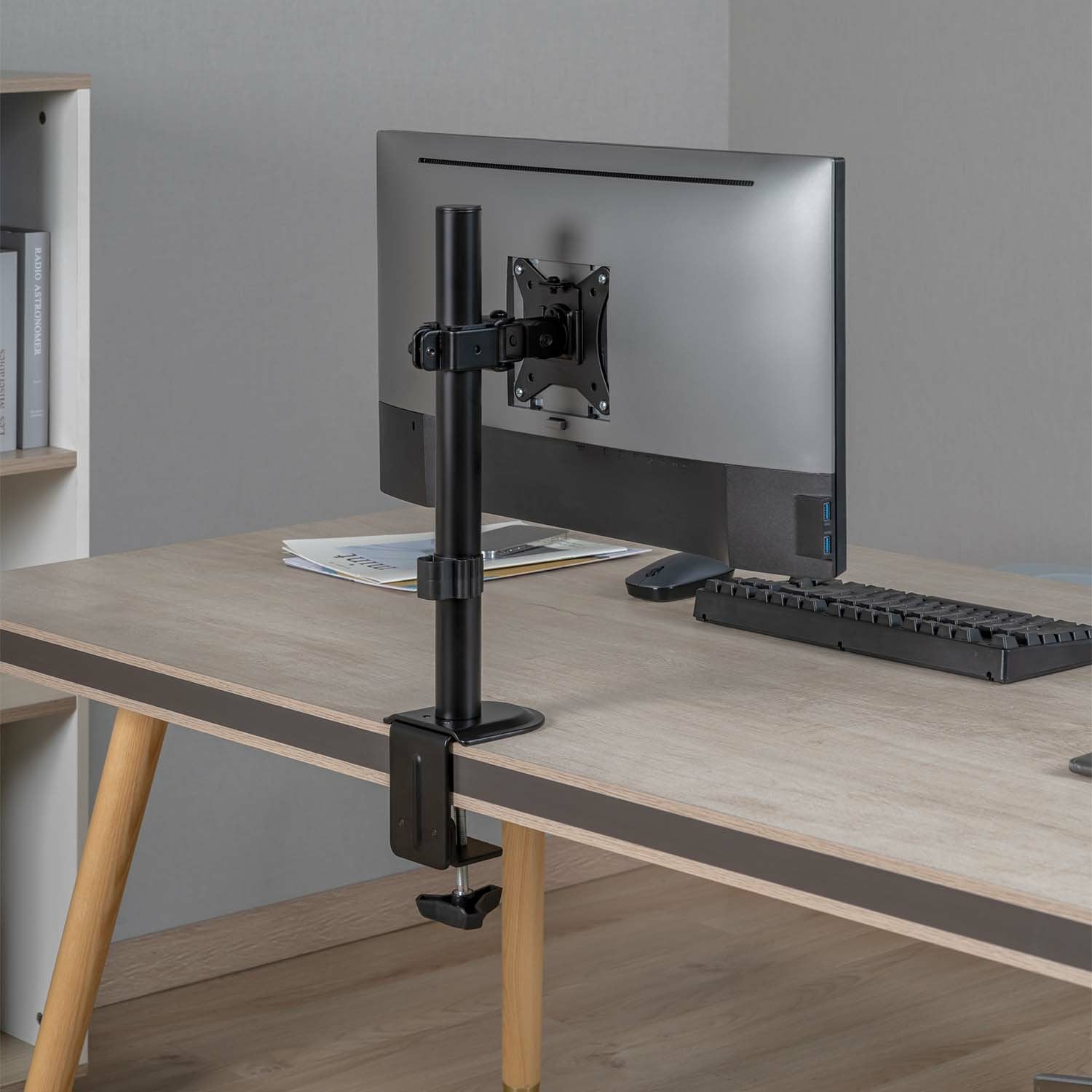 Aisens Soporte De Mesa Eco Giratorio E Inclinable Para Monitor/Tv 9kg De 17-32, Negro