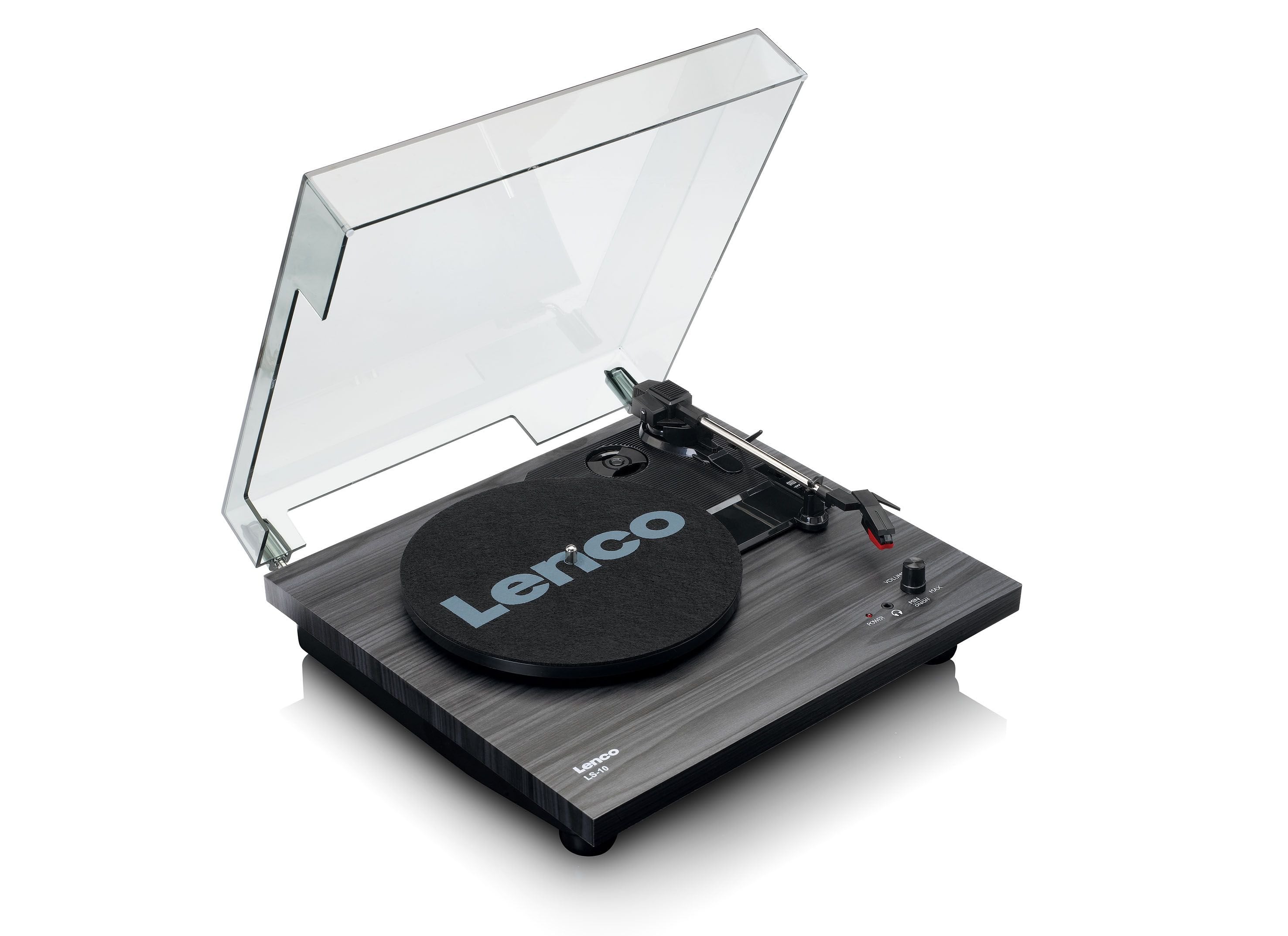 Lenco Ls-10 Tocadiscos De Tracción Por Correa Negro