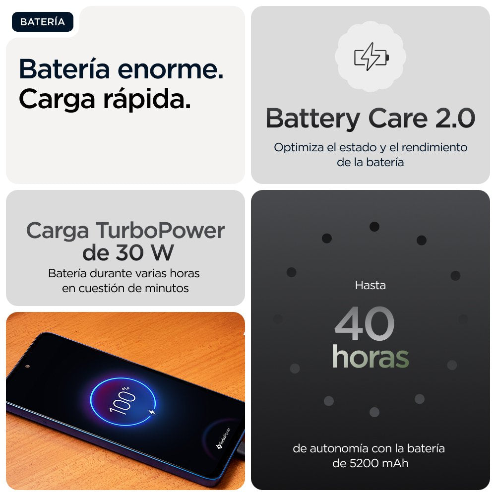 EAN 0840023292316 - Motorola moto g56 5G 17,1 cm (6.72") Ranura híbrida Dual SIM Android 15 USB Tipo C 8 GB 256 GB 5200 mAh N imagen 16