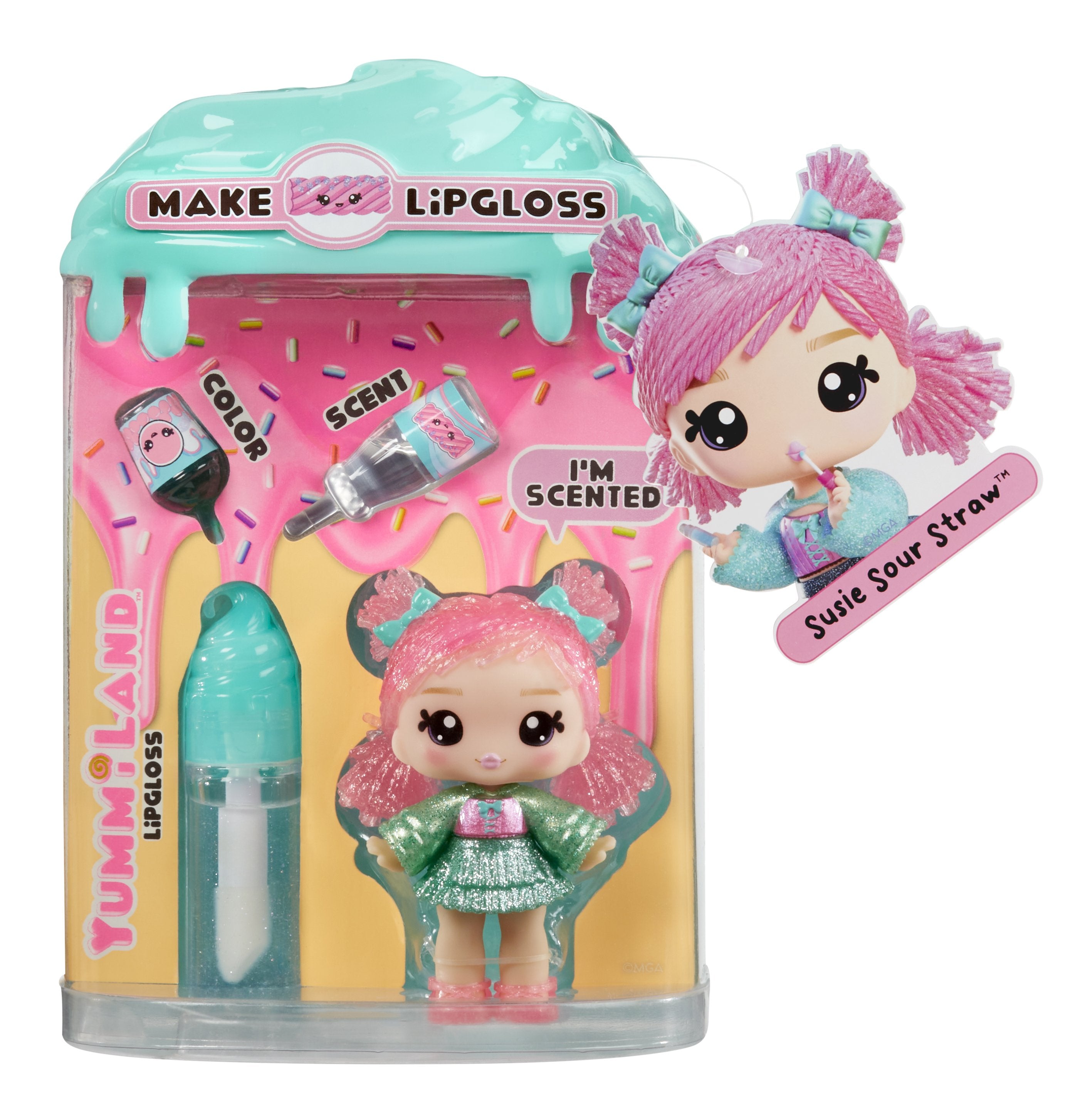 EAN 35051525479 - MGA Entertainment Yummiland Lip Gloss Doll Series 2- Licorice (Susie Sour Straw) imagen 6
