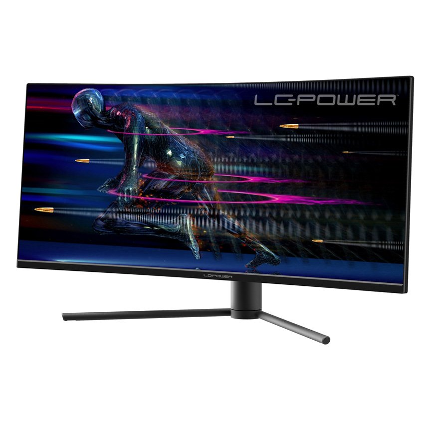 Monitor 34 Lc-Power M34-Uwqhd-165-C Uwqhd Curved Va+Dp+Hdmi