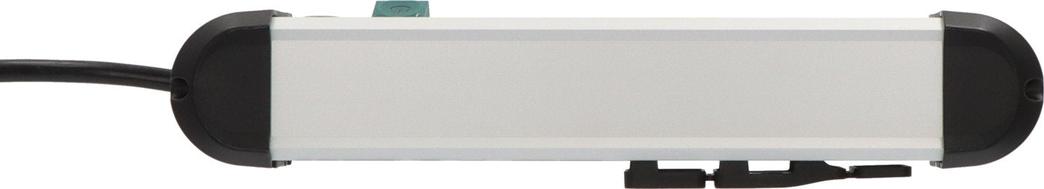 Brennenstuhl 1391030400 Base Múltiple 1,8 M 4 Salidas Ac Interior Negro, Plata