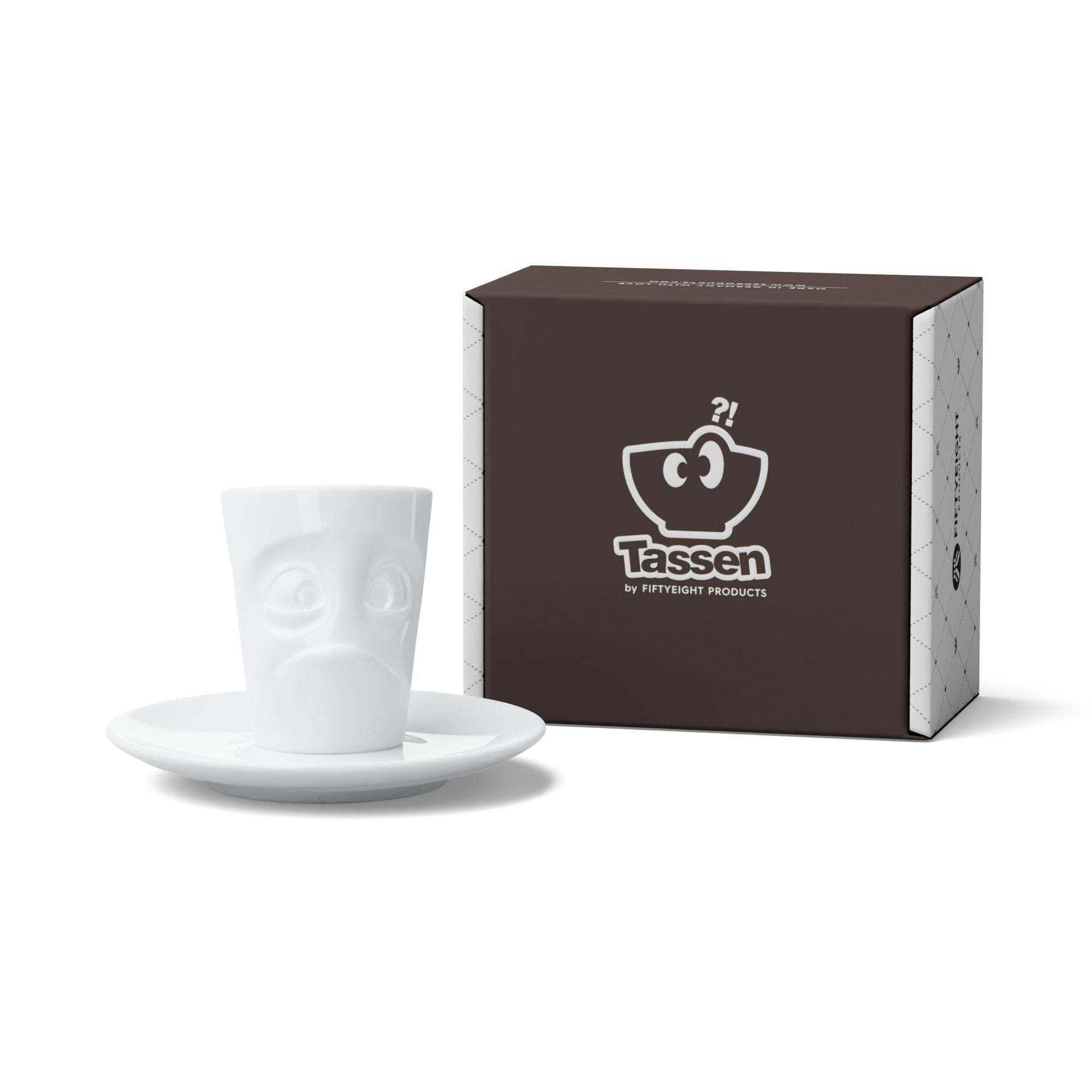 Fiftyeight Espresso Mug Con Henkel 80ml - Verdutzt Blanco
